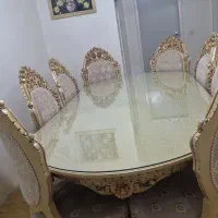میز نهارخوری 8نفره|میز و صندلی غذاخوری|تهران, اقدسیه|دیوار