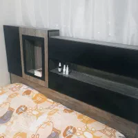 تخت خواب دو نفره mdf کمددار نو|تخت و سرویس خواب|تهران, کوی بیمه|دیوار