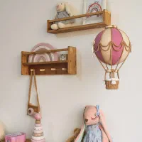 اسباب بازی چوبی سیسمونی  اویز بالنی