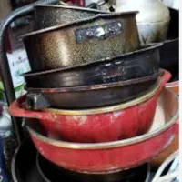 قابلمه روحی چهارراه طیب ب سمت قاضی اباد رشیدی|ظروف پخت‌وپز|خرم‌آباد, |دیوار