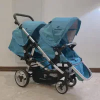 کالسکه دوقلو خارجی|کالسکه و لوازم جانبی|اهواز, کوی باهنر|دیوار