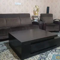 یک دست مبل هفت نفره مناسب ویلا و خانه|مبلمان خانگی و میز عسلی|چهاردانگه (تهران), |دیوار