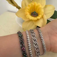 دستبند و انگشتر نقره