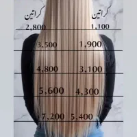 خدمات آرایشی پیرایش اصلاح کوتاهی رنگ مش کراتینه
