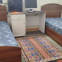 یک جفت تخت|تخت و سرویس خواب|دلیجان, |دیوار