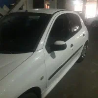 خودرو206مدل 90سفید