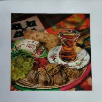 آموزش نقاشی و طراحی کودکان و بزرگسالان بانوان|خدمات آموزشی|شیراز, شیشه‌گری|دیوار