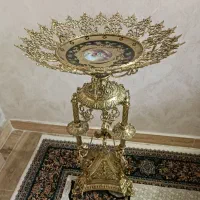 میوه خوری کنارسالنی برنز برنزی|ظروف سرو و پذیرایی|کرج, حصارک پایین|دیوار