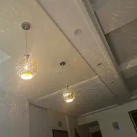 دو عدد لوستر طرح شکوفه با پخش نور ریز|لوستر و چراغ آویز|تهران, دردشت|دیوار