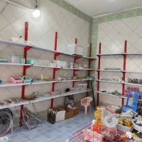 قفسه فروشگاهی قرمز و سفید در حد|فروشگاه و مغازه|ماهدشت, |دیوار