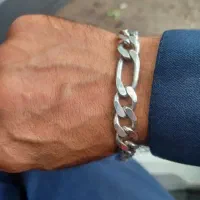 دستبند نقره مردانه