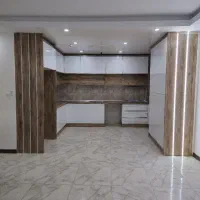 کابینت هایگلاس ام دی اف پاک چوب وajt
