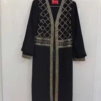 مانتو حریر کرپ مجلسی۴۰- ۴۲