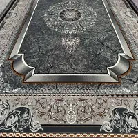 فرش 700 شانه نخ اکرلیک وزن 42 کیلو