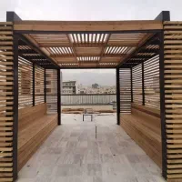 ساخت انواع کلبه و آلاچیق چوبی،کلبه سوئیسی،نما ترمو|خدمات پیشه و مهارت|باسمنج, |دیوار