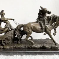 مجسمه بنهور برنز برنزی|مجسمه، تندیس، ماکت|تهران, سعادتآباد|دیوار