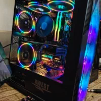 کیس گیمینگ کامپیوتر گیمینگ 6600xt