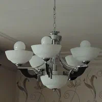 لوستر|لوستر و چراغ آویز|گنبد کاووس, |دیوار