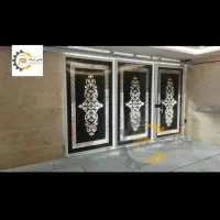 درب برقی در اتومات تلسکوپی مدل 3 تکه  A3