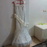 لباس عروس لباس نامزدی لباس شب سایز ۴۰