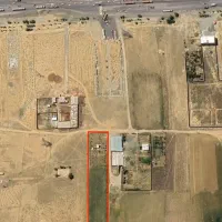 زمین کشاورزی ۵۵۰۰متر جاده کرمانشاه