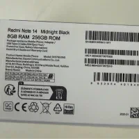 Redme Note 14 - 256 شیائومی
