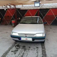 پژو 405نقرایی مدل 91