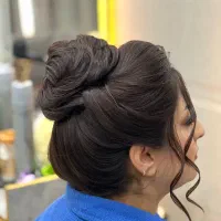 شنیون میکاپ فوق حرفه ای