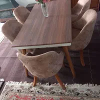 میز غذاخوری ۶ نفره نو