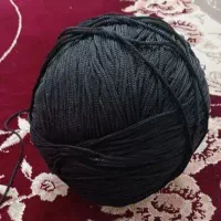 نخ مکرومه ۳سوزنه مشکی