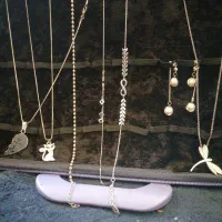 زنجیر نقره ایتالیایی وبرنجه  واستیل|بدلیجات|ساوه, |دیوار