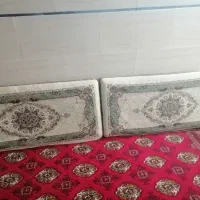 پشتی کرم رنگ زیبا 4 عدد