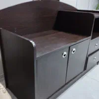 میز زیر تلفن زیبا جادار محکم