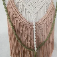 دیوارکوب مکرومه