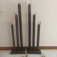 دوعدد آباژور آهنی که مثلش ندیدین|چراغ خواب و آباژور|ملایر, |دیوار