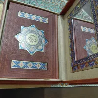 قرآن چرمی نفیس وزیری
