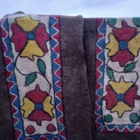 نمد سنتی دست بافت با پشم صد در صد طبیعی بره|گلیم، جاجیم، گبه|کرمانشاه, |دیوار