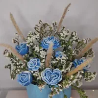 باکس گل شمع لوکس