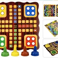 منچ و مارپله چوبی سایز بزرگ