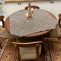 نهارخوری۴نفره (مدل خرچنگی)|میز و صندلی غذاخوری|کرج, فاز ۴ مهرشهر|دیوار