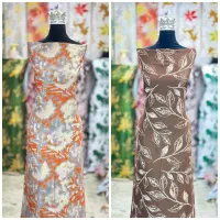 پارچه ابریشم رومانی طرح ۹ و ۱۰