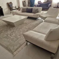 مبلمان راحتی سفید