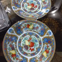 بشقاب میوه خوری عتیقه ژاپنی جفت