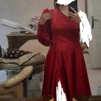 پیراهن یقه رومی