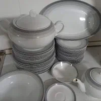 سرویس چینی زرین سری ایتالیا اف مدل سیلور لاینر|ظروف سرو و پذیرایی|مشهد, امیر|دیوار