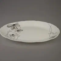 اوپال دسینی  ۲۶ پارچه  طرح شارلوت (لاله سیاه)|ظروف سرو و پذیرایی|تبریز, |دیوار