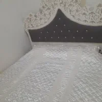 تختخواب دونفره باتشک طبی وسالم درحدنو|تخت و سرویس خواب|تویسرکان, |دیوار