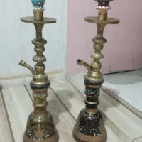 3عدد قلیان برنز سالم