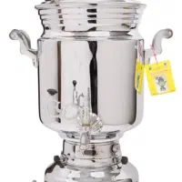 سماور ۳۵ لیتری جنس برنجی در حد نو