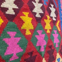 گلیم|گلیم، جاجیم، گبه|رشت, معلم|دیوار